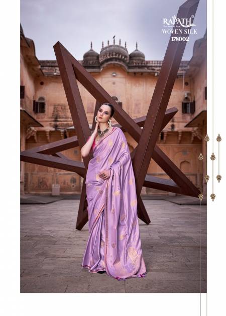 Rajpath Neha Silk Satin Weaving Wedding Sarees Catalog